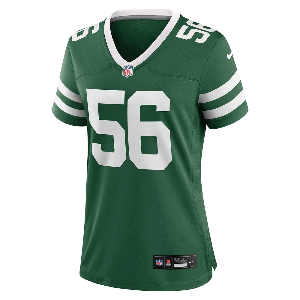 Women's Nike Quincy Williams Legacy Green New York Jets  Game Player Jersey
