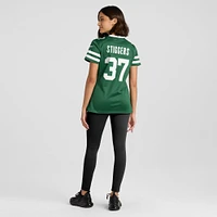 Women's Nike Qwan'tez Stiggers Legacy Green New York Jets Team Game Jersey