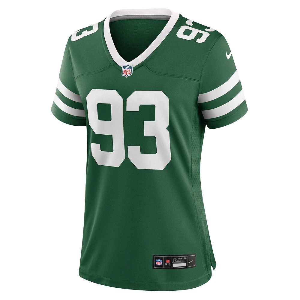 Women's Nike Takk McKinley Legacy Green New York Jets Team Game Jersey