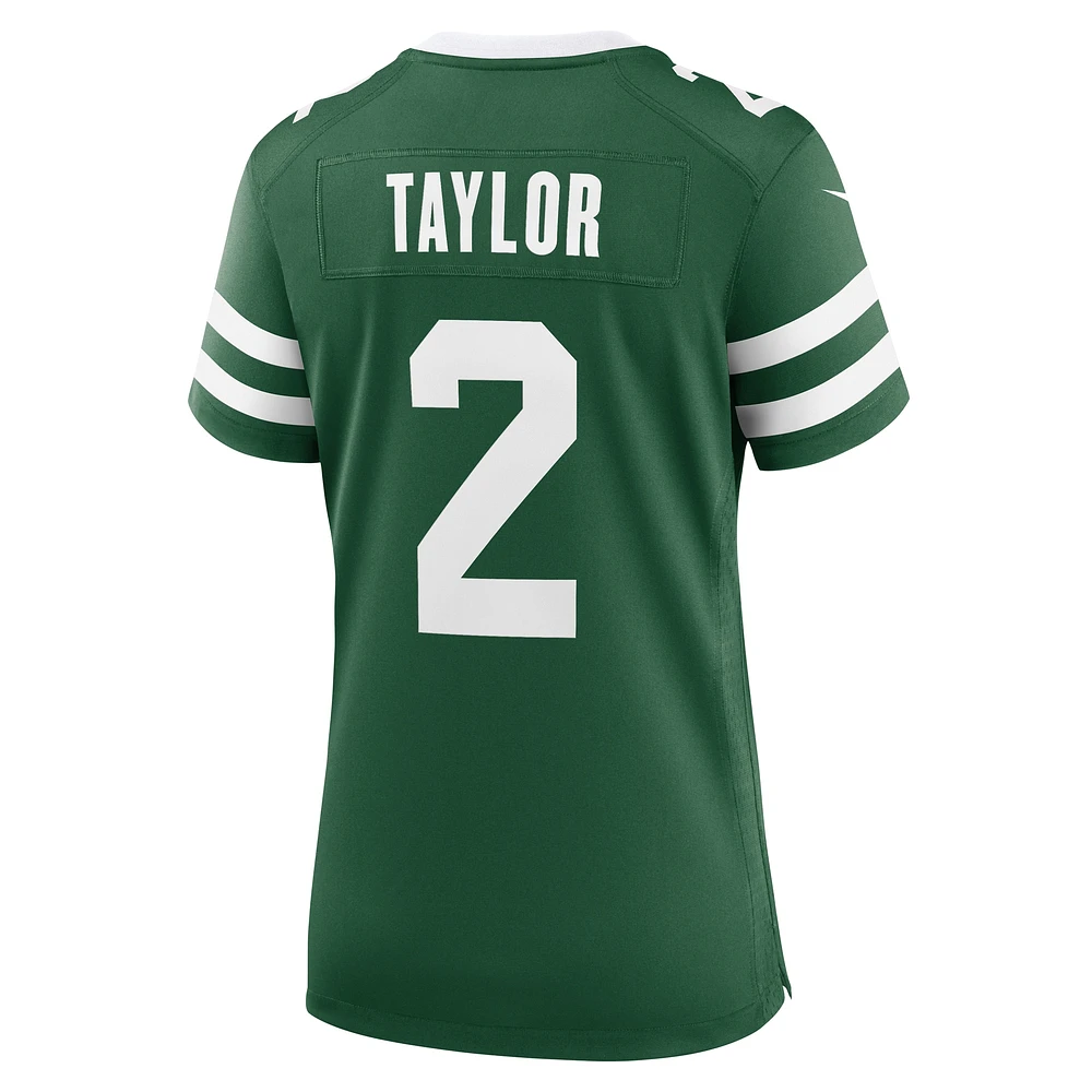 Women's Nike Tyrod Taylor Legacy Green New York Jets Team Game Jersey