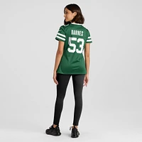 Women's Nike Zaire Barnes Legacy Green New York Jets Team Game Jersey