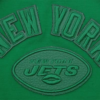 Women's Pro Standard Kelly Green New York Jets Triple Tonal Racerback Tank Top