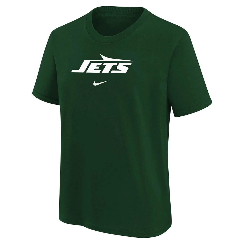 Youth Nike Green New York Jets Logo T-Shirt