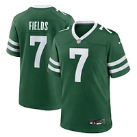 Youth Nike Justin Fields Green New York Jets Game Jersey