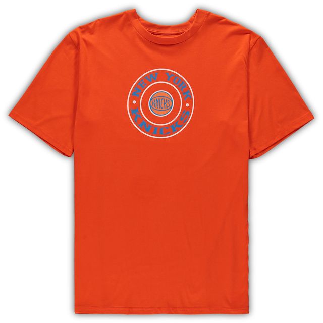 Ensemble de pyjama pour hommes Concepts Sport Orange/Bleu New York Knicks Tailles Big & Tall
