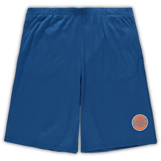 Ensemble de pyjama pour hommes Concepts Sport Orange/Bleu New York Knicks Tailles Big & Tall