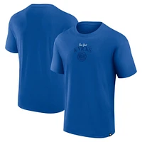 Men's Fanatics Blue New York Knicks Crossover Collection Full Court Press T-Shirt
