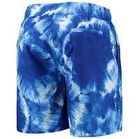 Men's G-III Sports by Carl Banks Blue New York Knicks Splash Volley Swim Shorts