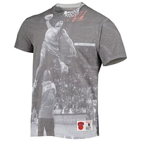 Men's Mitchell & Ness Nate Robinson Heather Gray New York Knicks Above The Rim T-Shirt