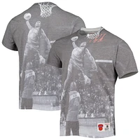 Men's Mitchell & Ness Nate Robinson Heather Gray New York Knicks Above The Rim T-Shirt