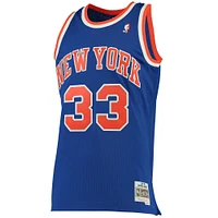 Men's Mitchell & Ness Patrick Ewing Blue New York Knicks 1991/92 Hardwood Classics Swingman Jersey