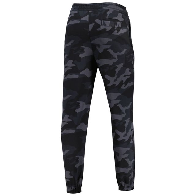 Pantalon de jogging ton sur des New York Knicks Era pour homme, noir/camouflage