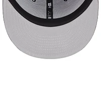 Men's New Era Black York Knicks Active Ballistic Nylon Visor 59FIFTY Fitted Hat