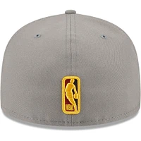 Casquette ajustée New Era Graphite York Knicks Colour Pack 59FIFTY pour homme