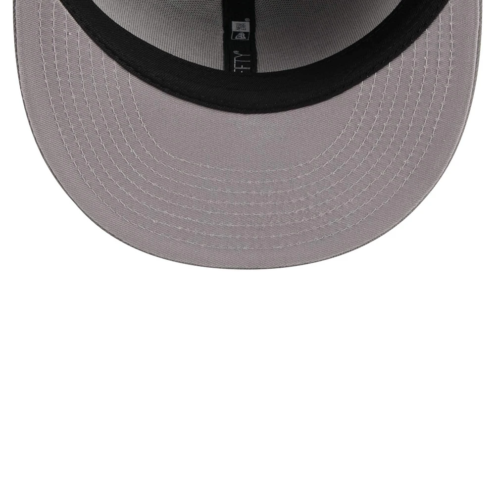 Casquette ajustée New Era Graphite York Knicks Colour Pack 59FIFTY pour homme