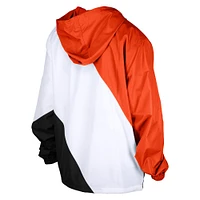 Men's New Era  Orange York Knicks 2024/25 City Edition Full-Zip Windbreaker Jacket