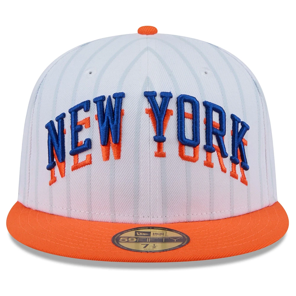 Casquette ajustée New Era 59FIFTY City Edition 2024/25 York Knicks pour homme