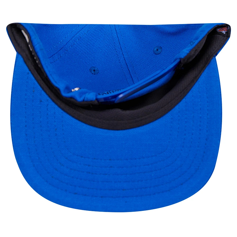 Men's Pro Standard Blue New York Knicks Triple Tonal Snapback Hat