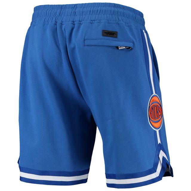 Short réplique de joueur Pro Standard Derrick Rose bleu New York Knicks pour homme