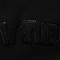 Men's Pro Standard New York Knicks Triple Black Gloss Shorts