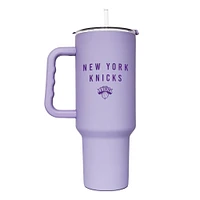 Knicks de New York 40oz. Gobelet doux au toucher lavande