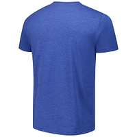 Unisex Homage Josh Hart/Mikal Bridges/Jalen Brunson Royal New York Knicks Triple Threat Tri-Blend T-Shirt