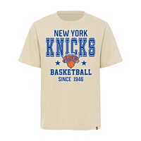 Unisex Sportiqe  Cream New York Knicks Duke Premium T-Shirt