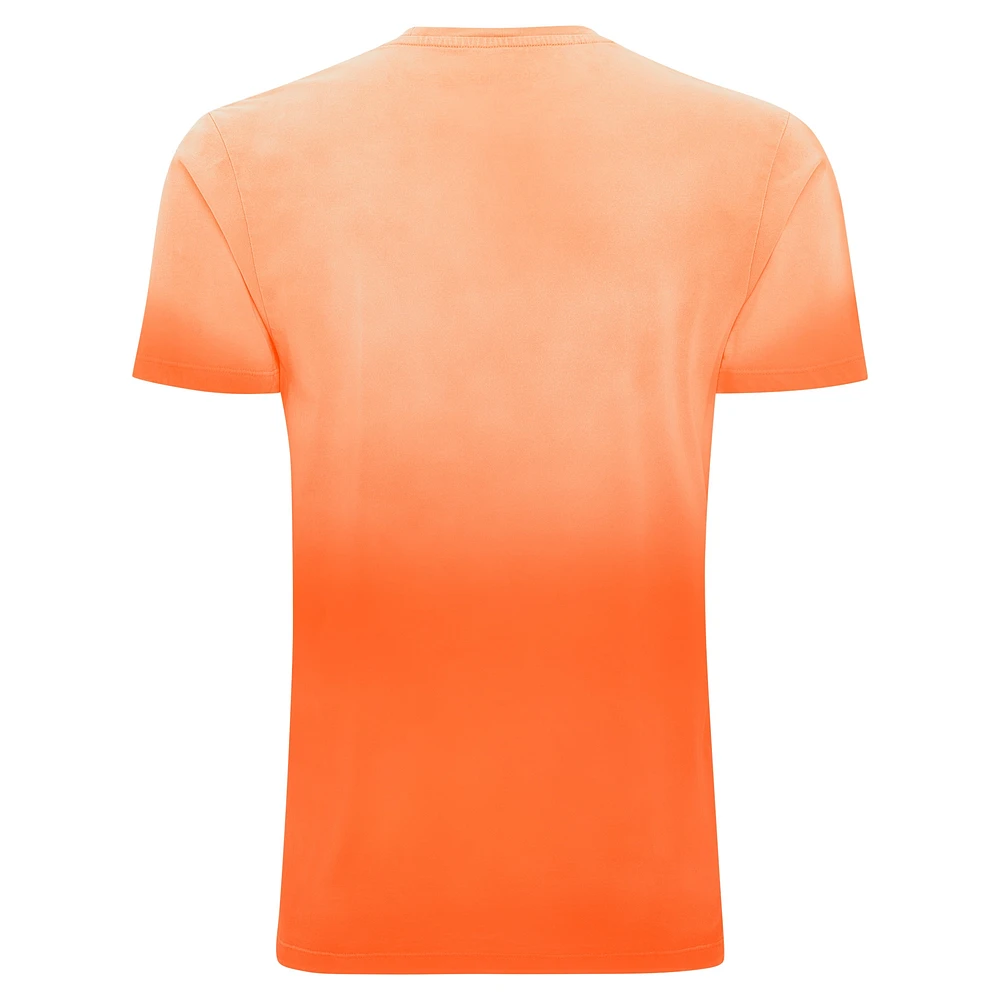 Unisex Sportiqe Orange New York Knicks Bingham Sun-Fade T-Shirt