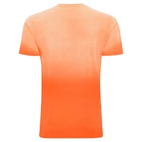 Unisex Sportiqe Orange New York Knicks Bingham Sun-Fade T-Shirt