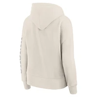 Women's Fanatics Cream New York Knicks Elements Next Pullover Hoodie