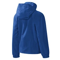 Women's G-III 4Her by Carl Banks Blue New York Knicks Last Shot Full-Zip Hoodie