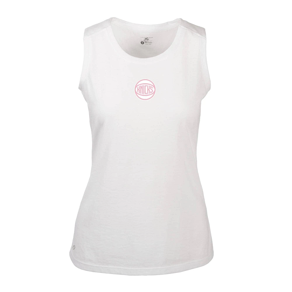 Women's Levelwear New York Knicks Mother's Day Macy Core Logo Tank Top