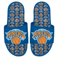 Youth ISlide New York Knicks Team Pattern Gel Slide Sandals