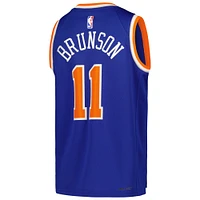 Youth Nike Jalen Brunson Blue New York Knicks Swingman Jersey - Icon Edition
