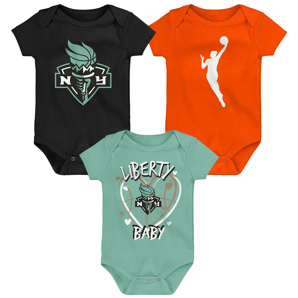 Ensemble de 3 lits superposés New York Liberty Slide Home pour nouveau-né Outerstuff