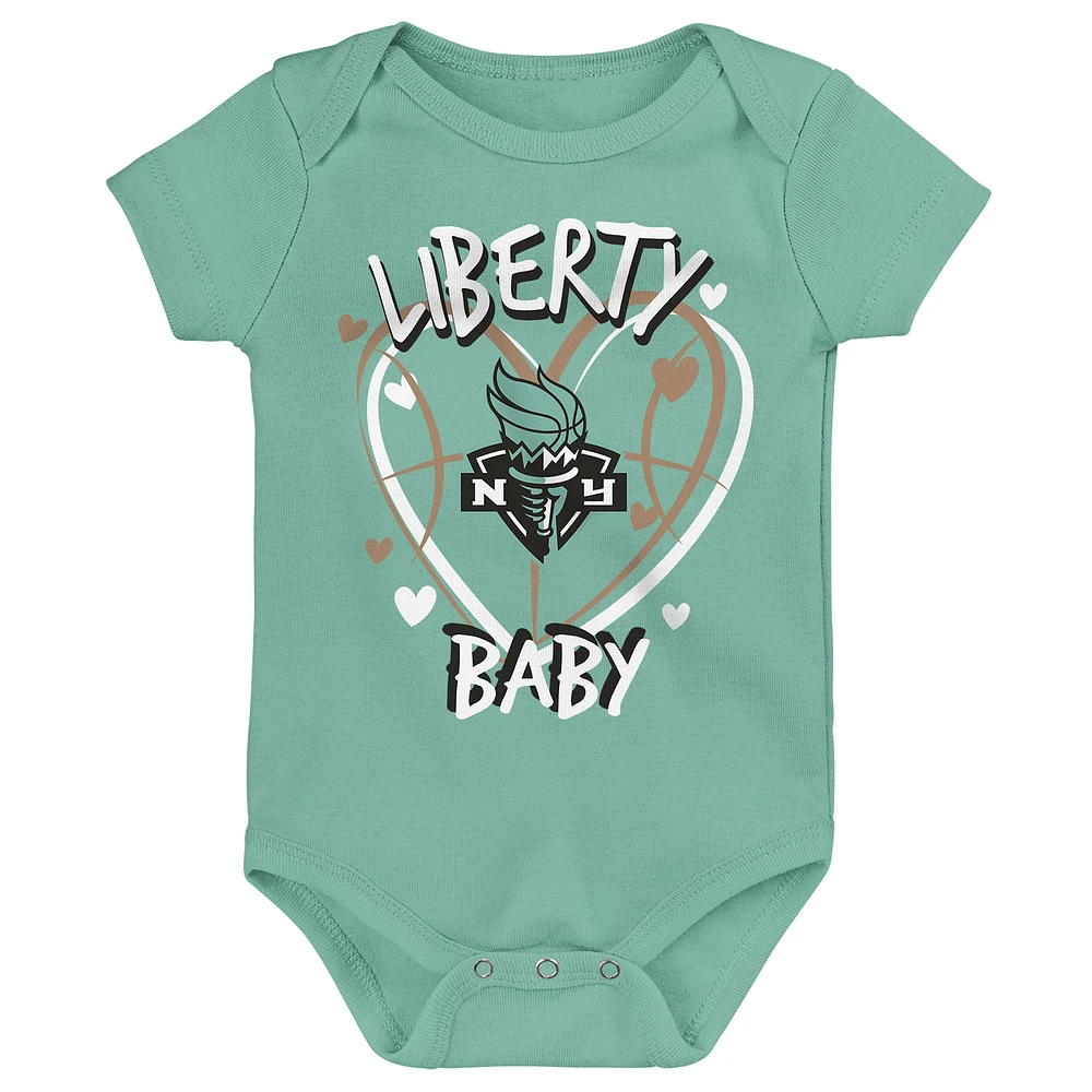 Ensemble de 3 lits superposés New York Liberty Slide Home pour nouveau-né Outerstuff