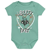 Ensemble de 3 lits superposés New York Liberty Slide Home pour nouveau-né Outerstuff