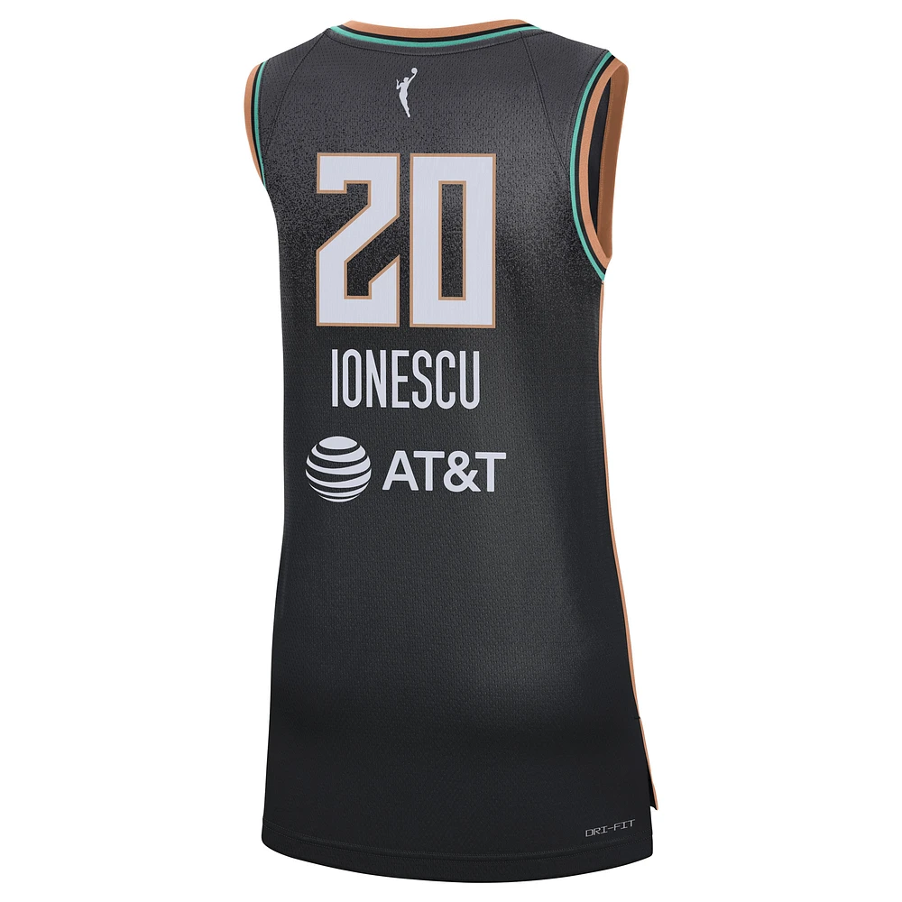 Unisex Nike Sabrina Ionescu Black New York Liberty Explorer Edition Victory Jersey