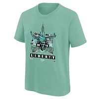 Youth Nike  Mint New York Liberty Original Content T-Shirt