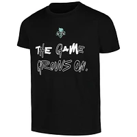 Youth round21 Sabrina Ionescu Black New York Liberty Player Signature Name & Number T-Shirt