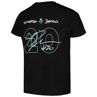 Youth round21 Sabrina Ionescu Black New York Liberty Player Signature Name & Number T-Shirt