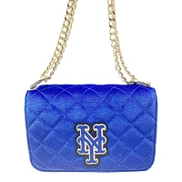 Cuce New York Mets Velvet Crossbody Purse