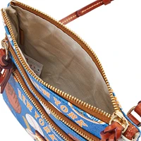 Dooney & Bourke New York Mets Game Day Triple Zip Crossbody Purse