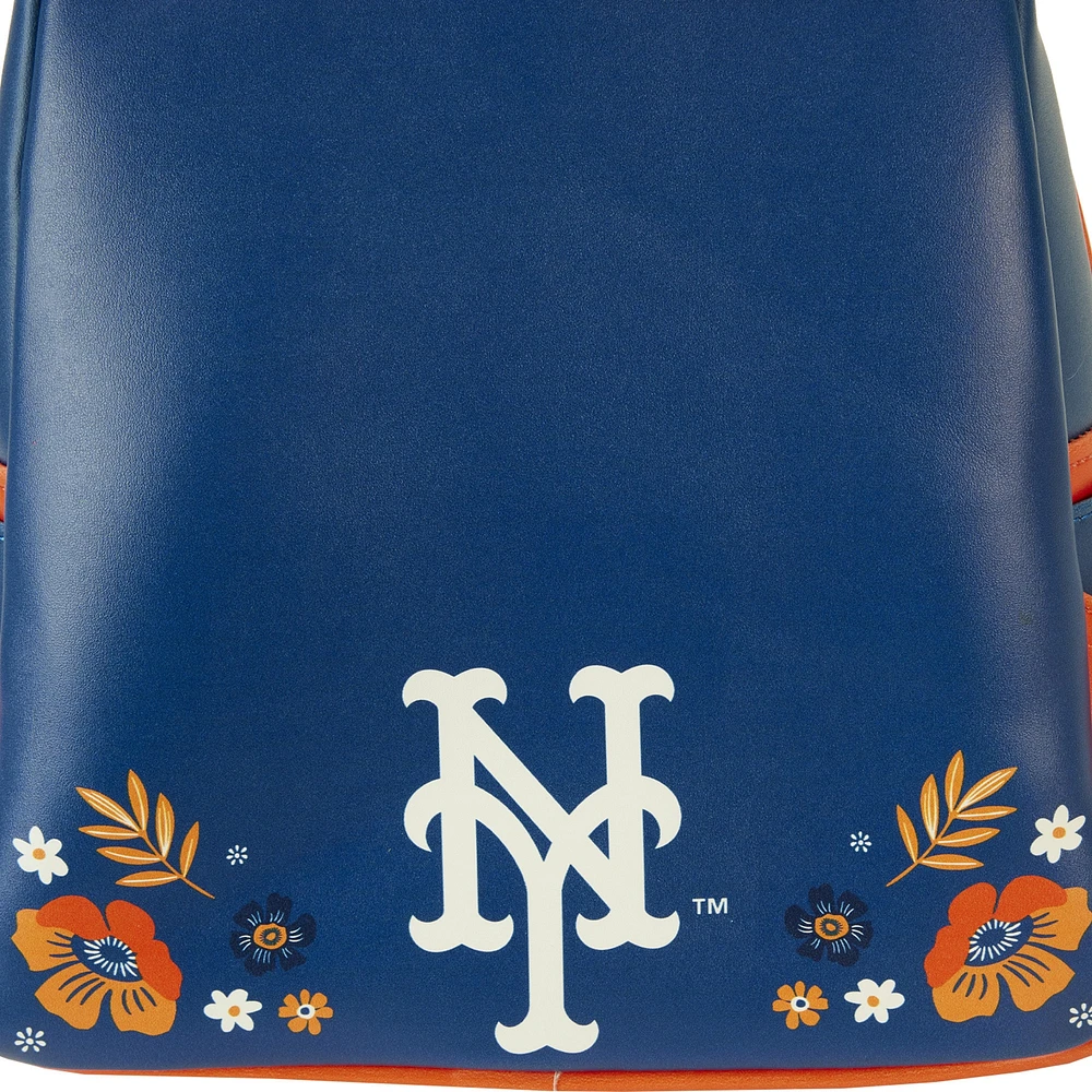 Loungefly New York Mets Floral Mini Backpack
