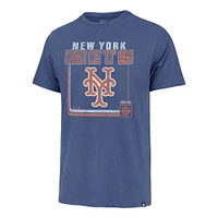 Men's '47  Royal New York Mets Cooperstown Collection Borderline Franklin T-Shirt
