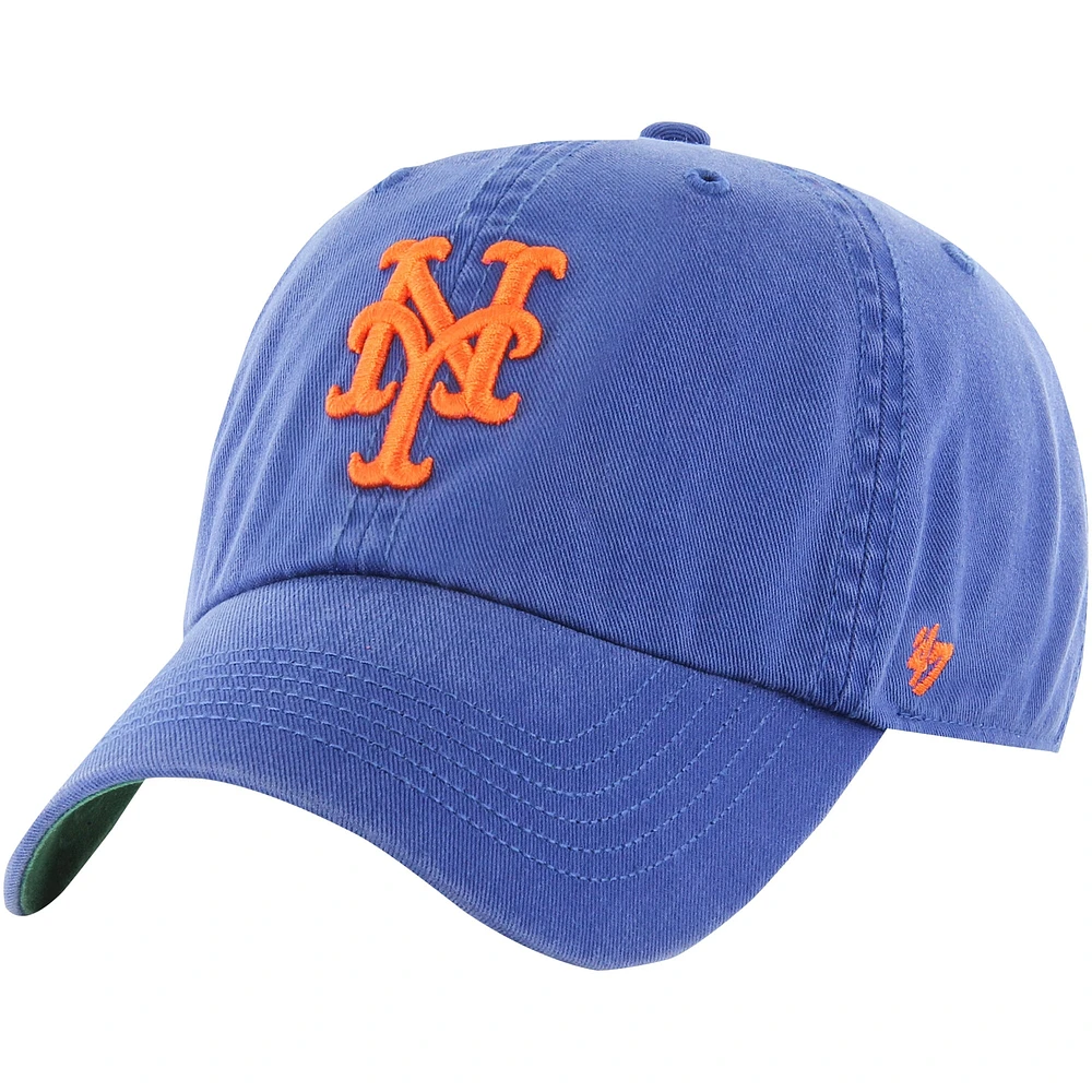 Men's '47 Royal New York Mets Sure Shot Classic Franchise Fitted Hat