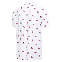 Men's Antigua White New York Mets  Americana Polo