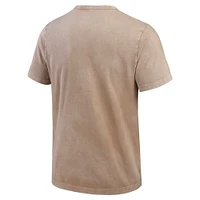 T-shirt pour homme Darius Rucker Collection by Fanatics, couleur beige, délavé, des Mets de New York