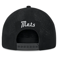 Men's Fanatics Black New York Mets Signature A-Frame Adjustable Hat