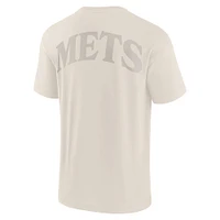 Men's Fanatics Cream New York Mets Elements Iconic T-Shirt